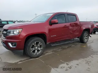 2017 Chevrolet Colorado 2WD Z71 with VIN 1GCGSDEN6H1207633, listed as a Copart auction lot 54233164 with 140,776 mi miles and Salvage Title. Bid and sale history available at carsss.com. Image 1.