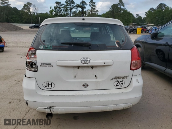2004 Toyota Matrix Std with VIN 2T1KR32EX4C226700, listed as a Copart auction lot 54246055 with 238,038 mi miles and Clean Title. Bid and sale history available at carsss.com. Image 6.