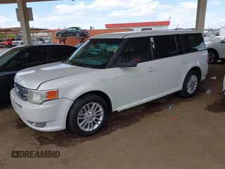 2012 Ford Flex SE with VIN 2FMGK5BC9CBD00535, listed as a IAAI auction lot 42015137 with 208,869 mi miles. Bid and sale history available at carsss.com. Image 2.