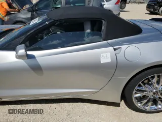 2015 Chevrolet Corvette 2LT with VIN 1G1YD3D77F5122584, listed as a Copart auction lot 73729614 with 0 mi miles and Salvage Title. Bid and sale history available at carsss.com. Image 12.