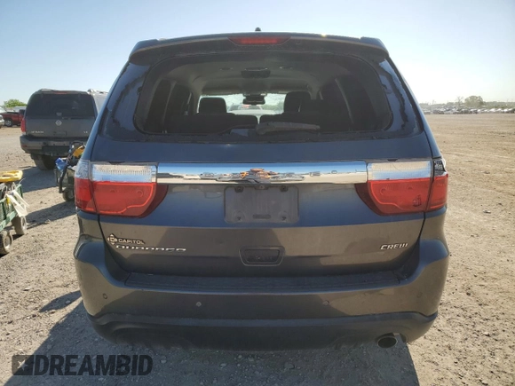 2013 Dodge Durango Crew with VIN 1C4RDHDG2DC686256, listed as a Copart auction lot 52184315 with 150,075 mi miles and Salvage title. Bid and sale history available at DreamBid. Image 6.