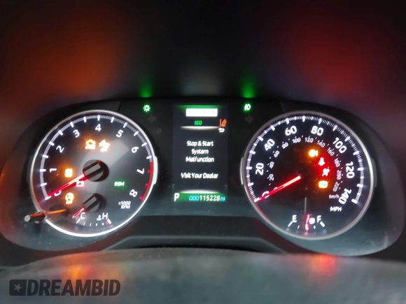 2020 Toyota RAV4 XLE with VIN 2T3P1RFV9LW117501, listed as a IAAI auction lot 42062666 with 115,228 mi miles and . Bid and sale history available at DreamBid. Image 7.