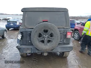 2018 Jeep Wrangler Sport S with VIN 1C4GJXAG4JW168920, listed as a IAAI auction lot 41457619 with 84,053 mi miles and . Bid and sale history available at DreamBid. Image 16.
