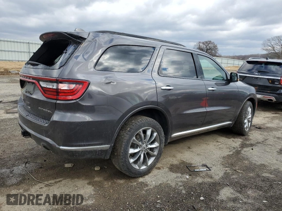 2021 Dodge Durango Citadel with VIN 1C4SDJET5MC788672, listed as a Copart auction lot 46443125 with 81,257 mi miles and Salvage title. Bid and sale history available at DreamBid. Image 3.