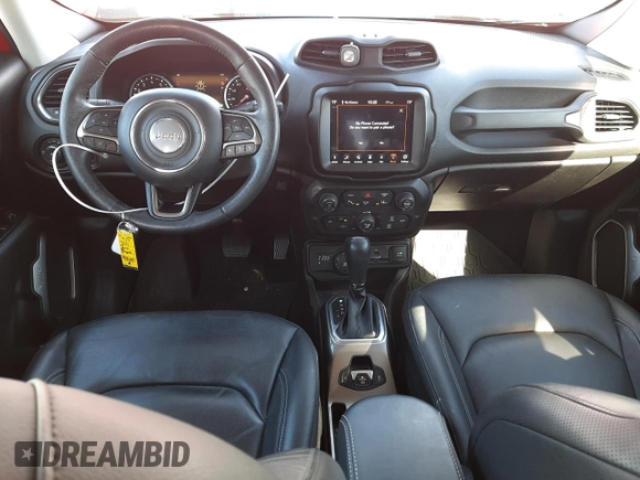 2021 Jeep Renegade Limited with VIN ZACNJDD13MPM33709, listed as a Copart auction lot 48390125 with 42,561 mi miles and Salvage title. Bid and sale history available at DreamBid. Image 8.
