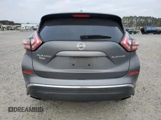 2016 Nissan Murano S with VIN 5N1AZ2MGXGN118059, listed as a Copart auction lot 43578865 with 175,921 mi miles and Salvage Title. Bid and sale history available at carsss.com. Image 6.