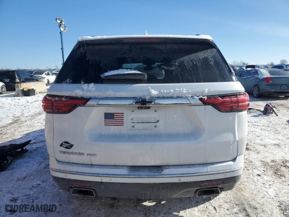 2023 Chevrolet Traverse High Country with VIN 1GNEVNKW7PJ319431, listed as a Copart auction lot 42181505 with 0 mi miles and Salvage Title. Bid and sale history available at carsss.com. Image 6.