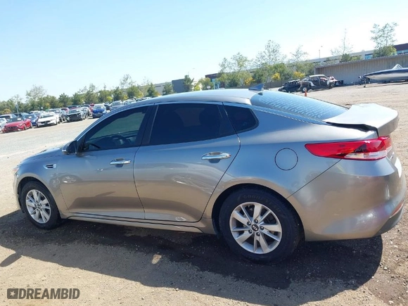 2016 Kia Optima LX with VIN 5XXGT4L39GG116566, listed as a IAAI auction lot 41949407 with 82,679 mi miles. Bid and sale history available at carsss.com. Image 15.