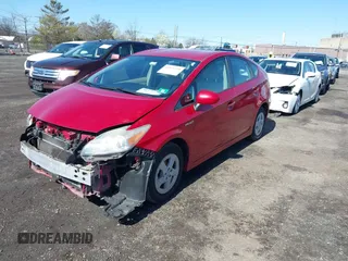 2011 Toyota Prius I with VIN JTDKN3DU8B5337594, listed as a IAAI auction lot 41976798 with 82,840 mi miles. Bid and sale history available at carsss.com. Image 18.