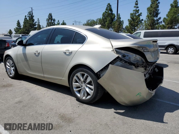2016 Buick Regal Premium I with VIN 2G4GR5EX0G9157448, listed as a Copart auction lot 69641424 with 97,805 mi miles and Salvage title. Bid and sale history available at DreamBid. Image 2.
