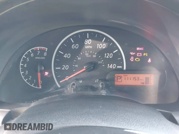 2015 Nissan Versa SV with VIN 3N1CN7AP5FL801511, listed as a IAAI auction lot 41862144 with 111,153 mi miles and . Bid and sale history available at DreamBid. Image 7.