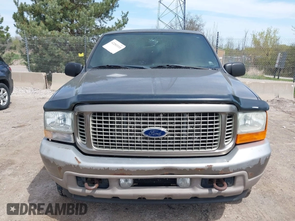 2003 Ford Excursion Limited z VIN 1FMNU43S43ED25493, wystawiony jako IAAI lot #42203333 z przebiegiem Nie podano mil oraz . Historia ofert i sprzedaży dostępna na DreamBid. Obrazek 6.