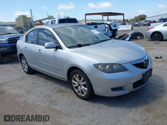 2007 Mazda Mazda3 i Sport with VIN JM1BK12F171642743, listed as a IAAI auction lot 42063089 with 228,001 mi miles. Bid and sale history available at carsss.com. Image 1.