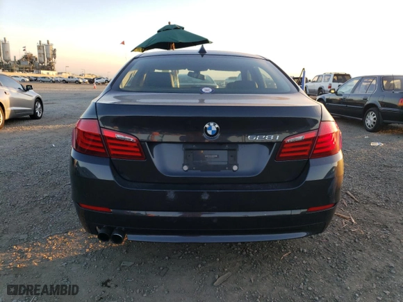 2012 BMW 5 Series 528i with VIN WBAXG5C54CDY30151, listed as a Copart auction lot 85480714 with 59,323 mi miles and Salvage Title. Bid and sale history available at carsss.com. Image 6.