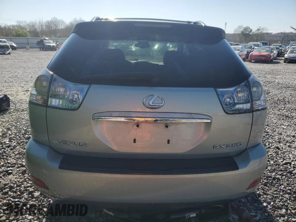 2007 Lexus RX 350 with VIN 2T2HK31U67C014044, listed as a Copart auction lot 50210105 with 259,353 mi miles and Salvage Title. Bid and sale history available at carsss.com. Image 6.