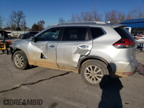 2019 Nissan Rogue SV with VIN 5N1AT2MT0KC752712, listed as a Copart auction lot 42323855 with 77,787 mi miles and Salvage Title. Bid and sale history available at DreamBid. Image 2.