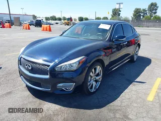 2015 Infiniti Q70 with VIN JN1BY1PP8FM601834, listed as a IAAI auction lot 42028330 with 106,285 mi miles and . Bid and sale history available at DreamBid. Image 2.