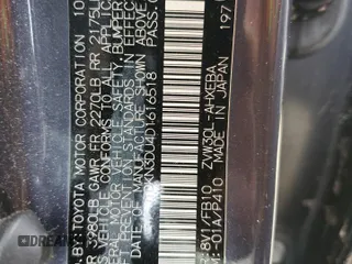 2013 Toyota Prius One z VIN JTDKN3DU4D1616518, wystawiony jako Copart lot #53350405 z przebiegiem 149 546 mil mil oraz Szkoda całkowita • Salvage title. Historia ofert i sprzedaży dostępna na DreamBid. Obrazek 12.