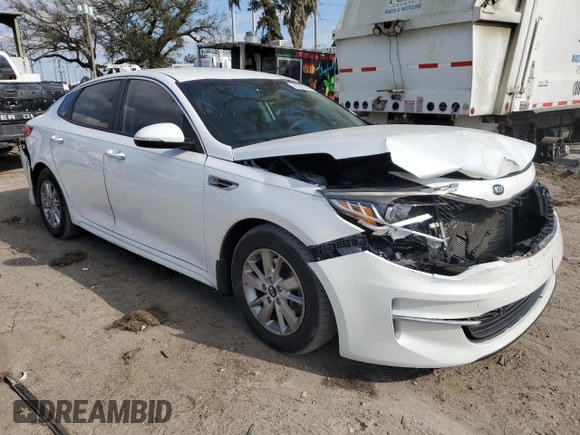 2018 Kia Optima LX with VIN 5XXGT4L39JG249982, listed as a Copart auction lot 85905544 with 91,650 mi miles and Salvage Title. Bid and sale history available at carsss.com. Image 4.