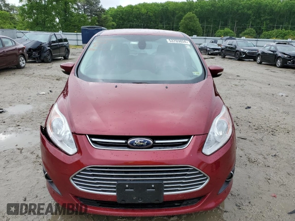 2013 Ford C-Max Energi SEL with VIN 1FADP5CU3DL522348, listed as a Copart auction lot 57094134 with 77,690 mi miles and Salvage Title. Bid and sale history available at carsss.com. Image 5.