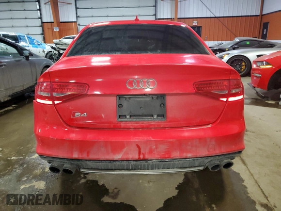 2014 Audi S4 Premium with VIN WAUFGCFL6EA113376, listed as a Copart auction lot 44935884 with 136,745 mi miles and Salvage Title. Bid and sale history available at carsss.com. Image 6.