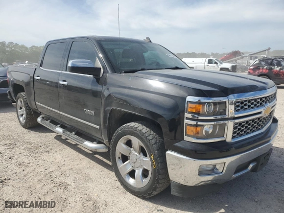 2015 Chevrolet Silverado 1500 LTZ with VIN 3GCPCSEC9FG493377, listed as a Copart auction lot 48812484 with 127,994 mi miles and Clean Title. Bid and sale history available at carsss.com. Image 4.