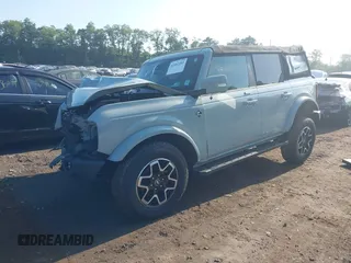 2022 Ford Bronco with VIN 1FMEE5DP7NLA78997, listed as a IAAI auction lot 42462203 with 20,253 mi miles and . Bid and sale history available at DreamBid. Image 17.