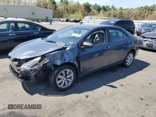 2014 Toyota Corolla L with VIN 2T1BURHE5EC143654, listed as a Copart auction lot 55558195 with 108,600 mi miles and Salvage title. Bid and sale history available at DreamBid. Image 1.