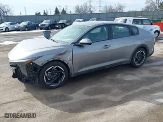 2025 Kia K4 EX with VIN 3KPFU4DEXSE007673, listed as a IAAI auction lot 41606959 with 19,969 mi miles. Bid and sale history available at carsss.com. Image 2.