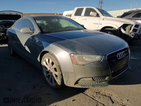 2013 Audi A5 Premium Plus with VIN WAURFAFRXDA080843, listed as a Copart auction lot 84456884 with 118,900 mi miles and Salvage title. Bid and sale history available at DreamBid. Image 11.