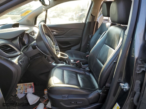 2016 Buick Encore Leather with VIN KL4CJCSB5GB548160, listed as a Copart auction lot 85814974 with 87,157 mi miles and Salvage Title. Bid and sale history available at carsss.com. Image 7.