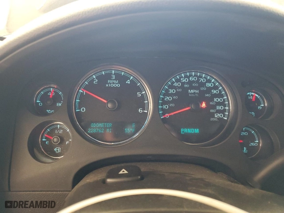 2011 Chevrolet Suburban LTZ with VIN 1GNSKKE38BR289541, listed as a Copart auction lot 44610195 with 228,762 mi miles and Salvage Title. Bid and sale history available at carsss.com. Image 9.
