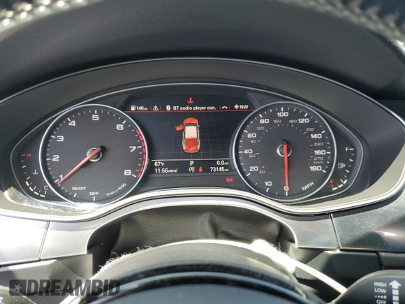 2016 Audi A7 Prestige с VIN WAU2GAFC6GN162687, выставлен на аукционе Copart как лот 58750875 с пробегом 73 145 миль миль и Списание • Salvage title. История ставок и продаж доступна на DreamBid. Изображение 9.