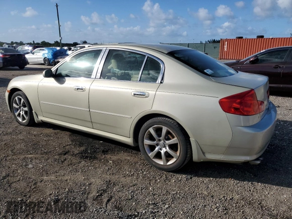 2006 Infiniti G35 with VIN JNKCV51F76M601016, listed as a Copart auction lot 79018964 with 175,443 mi miles and Salvage Title. Bid and sale history available at DreamBid. Image 2.