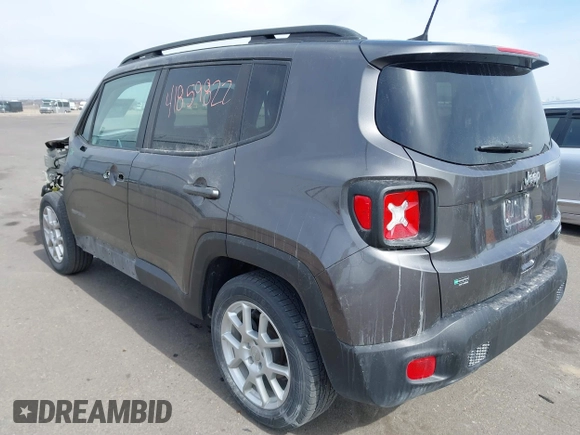 2020 Jeep Renegade Altitude with VIN ZACNJABB1LPK99727, listed as a IAAI auction lot 41859822 with 72,948 mi miles and . Bid and sale history available at DreamBid. Image 3.