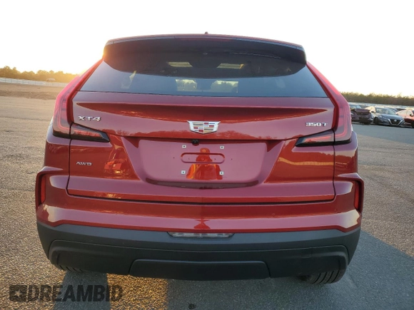 2024 Cadillac XT4 AWD Luxury with VIN 1GYFZBR45RF246726, listed as a Copart auction lot 79614644 with 1,236 mi miles and Salvage Title. Bid and sale history available at carsss.com. Image 6.