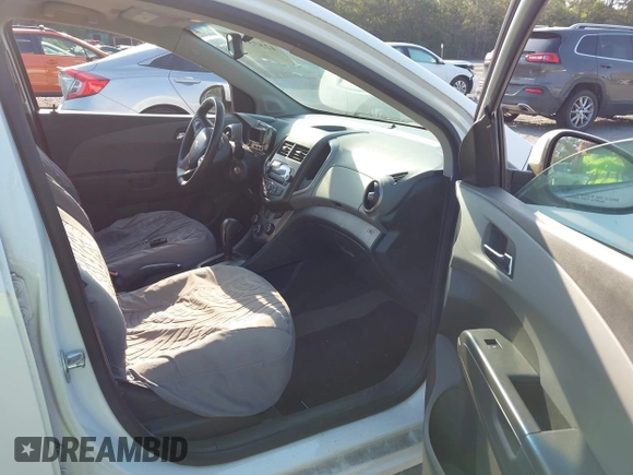 2012 Chevrolet Sonic LT with VIN 1G1JC6SH3C4104943, listed as a IAAI auction lot 42573791 with 118,316 mi miles and . Bid and sale history available at DreamBid. Image 5.