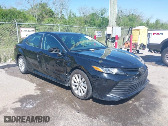 2020 Toyota Camry LE with VIN 4T1C11AK1LU399249, listed as a IAAI auction lot 41968632 with 41,047 mi miles. Bid and sale history available at carsss.com. Image 1.