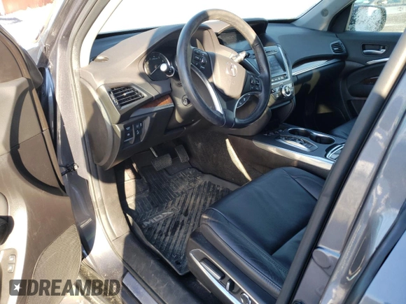 2019 Acura MDX with VIN 5J8YD4H3XKL037427, listed as a Copart auction lot 72581652 with 49,747 mi miles. Bid and sale history available at carsss.com. Image 7.