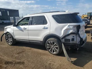 2016 Ford Explorer Platinum с VIN 1FM5K8HT9GGA14165, выставлен на аукционе Copart как лот 60093875 с пробегом 143 395 миль миль и Списание • Salvage title. История ставок и продаж доступна на DreamBid. Изображение 2.