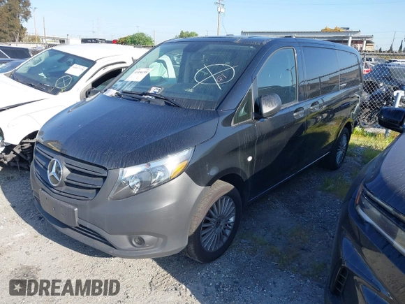2023 Mercedes-Benz Metris with VIN W1WV0FEY4P4296493, listed as a IAAI auction lot 41456495 with 18,007 mi miles and . Bid and sale history available at DreamBid. Image 2.