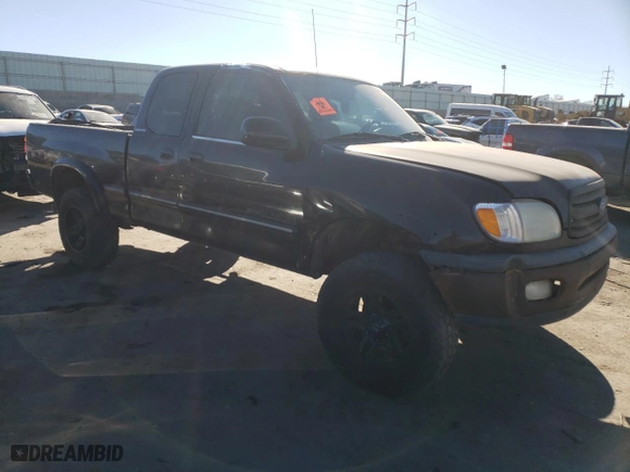 2001 Toyota Tundra Ltd with VIN 5TBBT48141S127958, listed as a Copart auction lot 84066504 with 0 mi miles and Salvage Title. Bid and sale history available at carsss.com. Image 4.