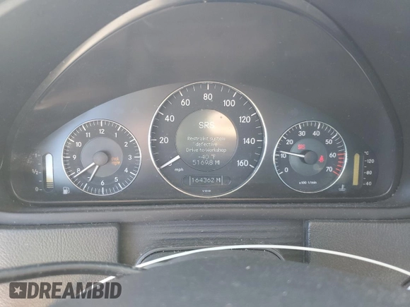 2005 Mercedes-Benz CLK-Class 3.2L with VIN WDBTJ65J75F165044, listed as a Copart auction lot 74744134 with 164,362 mi miles and Clean Title. Bid and sale history available at carsss.com. Image 9.