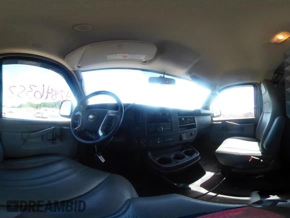 2019 Chevrolet Express Cargo with VIN 1GCWGAFPXK1240332, listed as a IAAI auction lot 42846352 with 99,506 mi miles and . Bid and sale history available at DreamBid. Image 18.