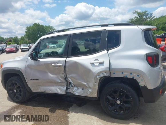 2017 Jeep Renegade Latitude with VIN ZACCJBBB6HPF68571, listed as a IAAI auction lot 42310442 with 66,419 mi miles and . Bid and sale history available at DreamBid. Image 6.