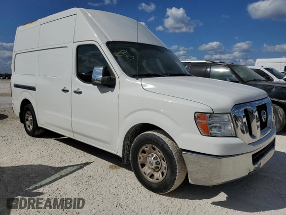 2012 Nissan NV S with VIN 1N6AF0LY0CN107784, listed as a Copart auction lot 77251114 with Not provided miles and Salvage title. Bid and sale history available at DreamBid. Image 4.