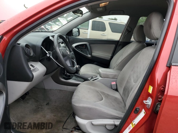 2010 Toyota RAV4 with VIN JTMZF4DV9A5026622, listed as a Copart auction lot 55025685 with 184,097 mi miles and Salvage title. Bid and sale history available at DreamBid. Image 7.
