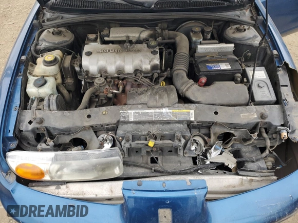 2002 Saturn SL with VIN 1G8ZF52872Z183427, listed as a Copart auction lot 42719665 with 154,393 mi miles and Salvage Title. Bid and sale history available at carsss.com. Image 11.