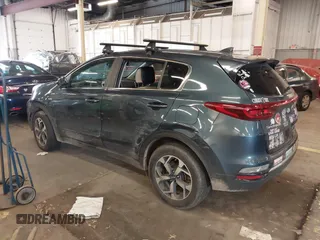 2021 Kia Sportage LX with VIN KNDPMCAC6M7913730, listed as a IAAI auction lot 41644714 with 89,191 mi miles and . Bid and sale history available at carsss.com. Image 3.