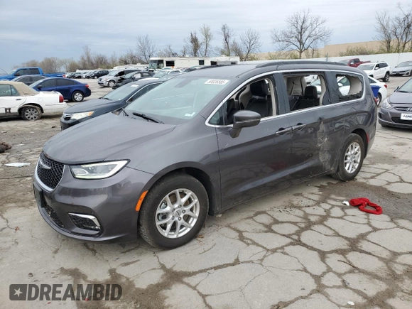 2022 Chrysler Pacifica Touring L z VIN 2C4RC1BG8NR115800, wystawiony jako Copart lot #50026585 z przebiegiem 94 111 mil mil oraz Szkoda całkowita • Salvage title. Historia ofert i sprzedaży dostępna na DreamBid. Obrazek 1.